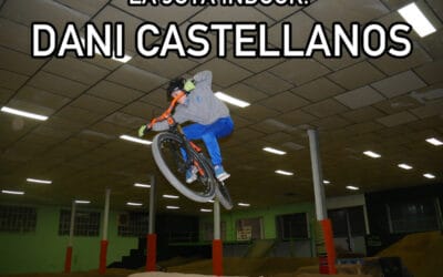 Dani Castellanos disfrutando en La Jota Indoor por Navidad