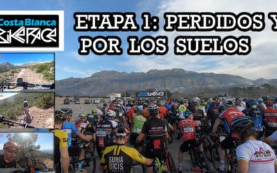 COSTA BLANCA BIKE RACE 2020: PERDIDOS Y POR LOS SUELOS