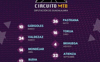 PERFILADO EL CALENDARIO DEL CIRCUITO MTB DIPUTACIÓN DE GUADALAJARA