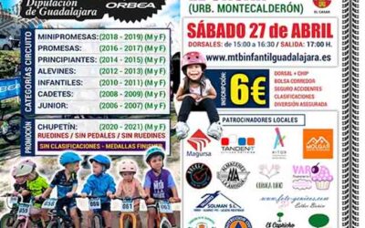 PISTOLETAZO DE SALIDA DEL CIRCUITO MTB INFANTIL DIPUTACIÓN DE GUADALAJARA BY ORBEA