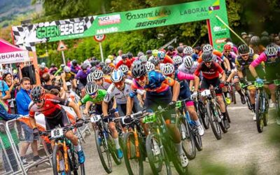 ISMAEL ESTEBAN Y ESTÍBALIZ SAGARDOY REGRESARON CON VICTORIA EN LAS GREEN SERIES XCO DE ABADIÑO