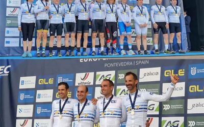 VEINTISIETE MEDALLAS PARA EL CICLOCROSS ESPAÑOL EN LOS CAMPEONATOS DE EUROPA DE CICLOCROSS DE PONTEVEDRA
