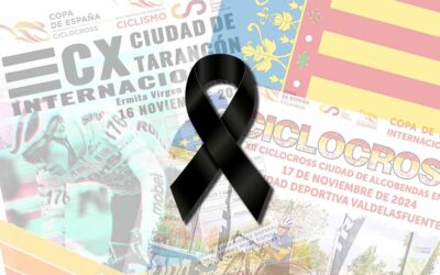 LOS CICLOCROSS DE ALCOBENDAS Y TARANCÓN UNEN FUERZAS PARA APOYAR A LOS AFECTADOS POR LA DANA