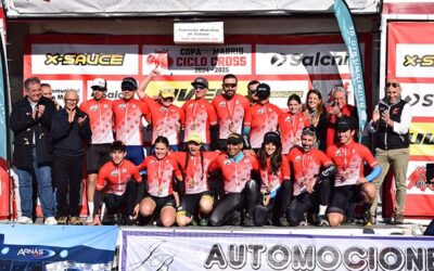 FELISA ARES Y MIGUEL DÍAZ PUSIERON BROCHE DE ORO A LA COPA COMUNIDAD DE MADRID DE CICLOCROSS EN PARLA