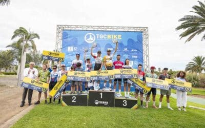 TESSA KORTEKAAS Y HANS BECKING REINAN EN LA FRED. OLSEN EXPRESS TRANSGRANCANARIA BIKE 2026
