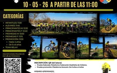 SPORTPLA KIDS ORGANIZA EN ARROYOMOLINOS SU CARRERA DE BTT PARA ESCUELAS ESTE 10 DE MAYO POR SEGUNDO AÑO CONSECUTIVO