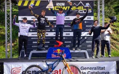 DANIEL CASTELLANOS RETORNÓ AL PODIO EN LA IXS EUROPEAN DOWNHILL CUP